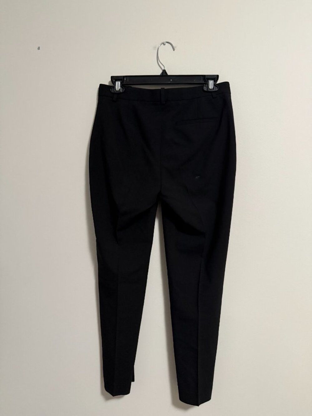 Theory Treeca 4 Sevona Wool Trousers Black Womens 0 - Picture 4 of 7